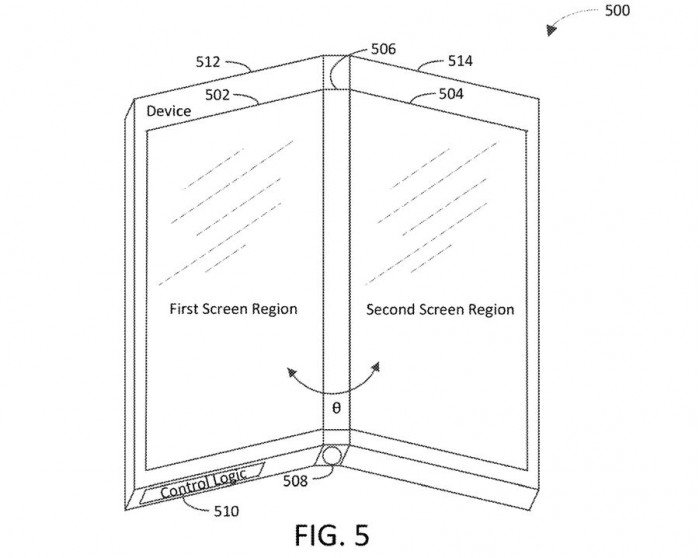 微软最新专利 三块屏幕的智能手机？