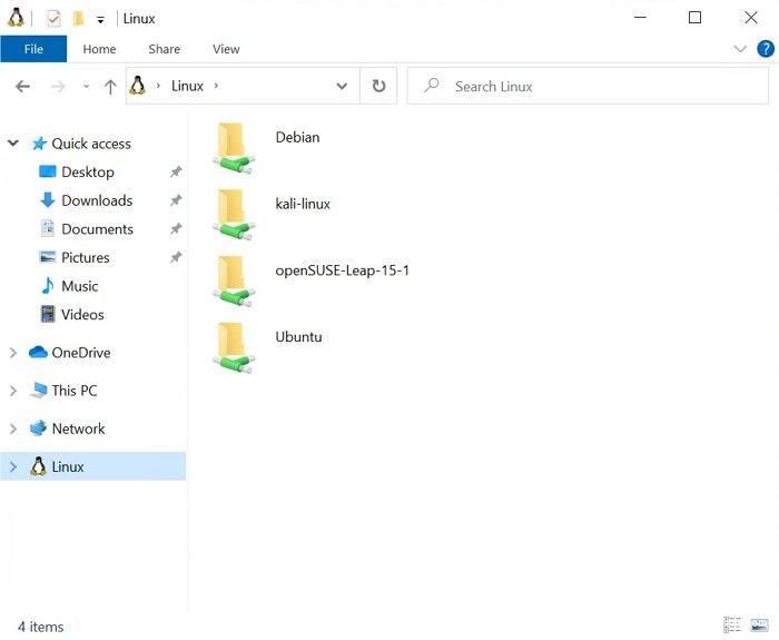 微软推送Windows 10 build 19603 编译版本 引入面向Linux子系统的文件资源管理器集成