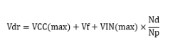 電源IC的VCC引腳相關(guān)的元器件常數(shù)