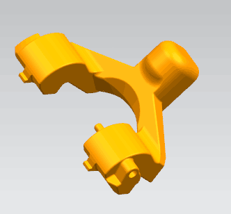 量铸造件紧固件结构件通过3d抄数机三维扫描仪工业...