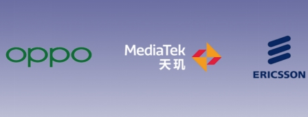 OPPO与爱立信、联发科合作,实现5G SA架构...