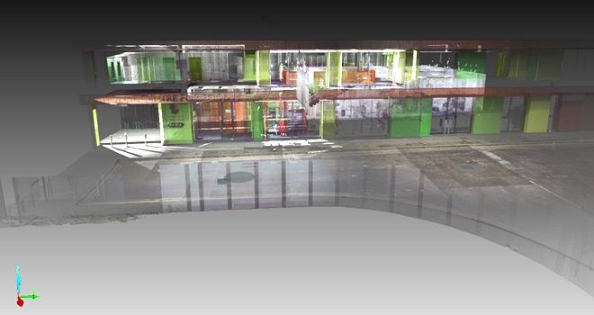 3d扫描仪大空间扫描三维扫描技术用于老旧建筑室内...