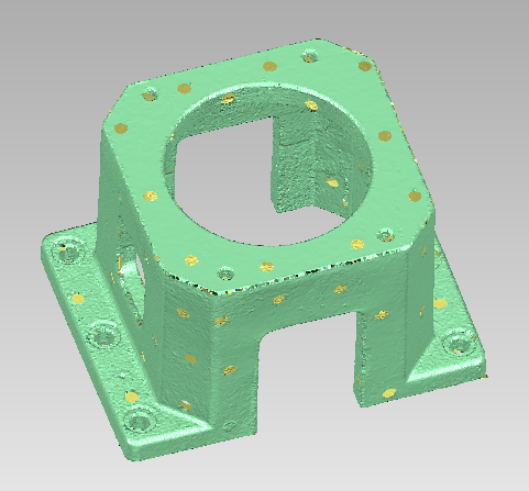3D扫描仪工业机械液压缸套逆向设计三维激光扫描产...