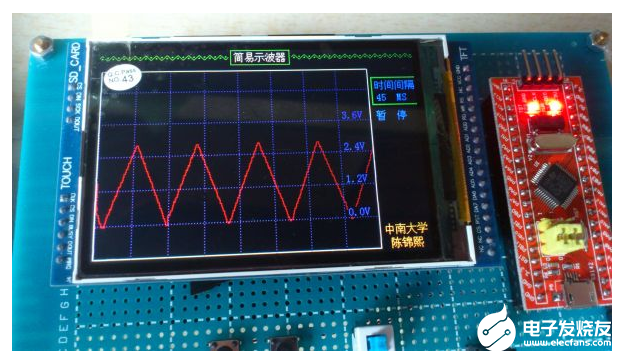 基于stm32 的微型掌上示波器設(shè)計(jì)