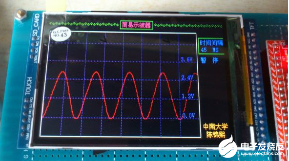 基于stm32 的微型掌上示波器設計