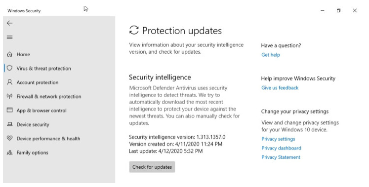 微软的Windows Defender改为Microsoft Defender
