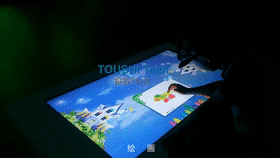 投石科技亚马逊森林画画馆互动设计方案