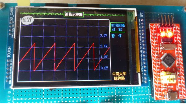 基于stm32 的微型掌上示波器設計