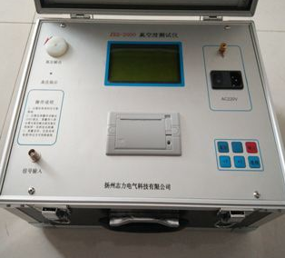 真空度测试仪的原理及参数