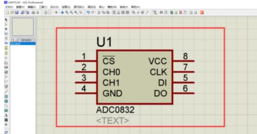 adc0832在ad中怎么画_51单片机adc0832汇编程序