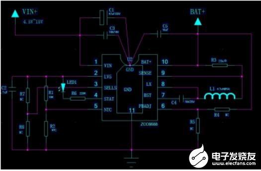 ZCC6688的特點_ZCC6688典型應用電路