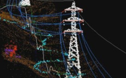 三维激光扫描技术逆向电网电力系统巡查三维检修工作...