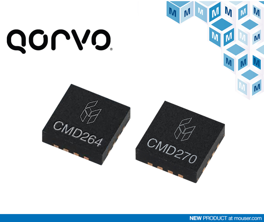 贸泽即日起供应Qorvo的Custom MMIC...