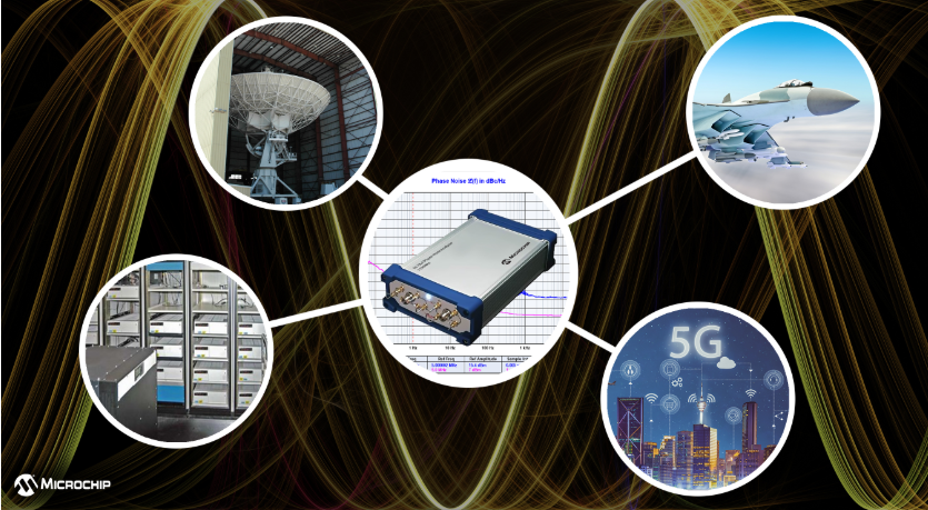 Microchip新一代相位噪声分析仪53100A，助力更精确表征各种振荡器