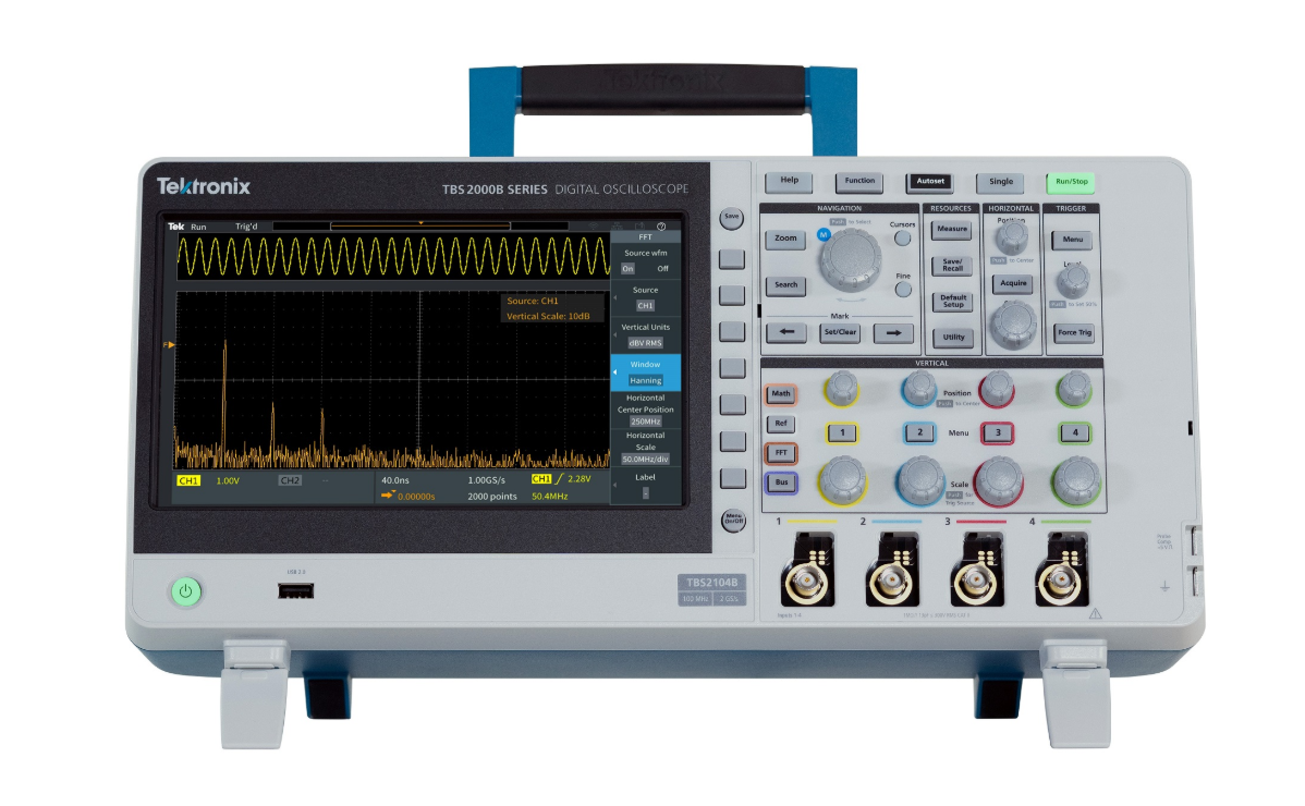 e络盟引入泰克新款入门级TBS2000B数字存储...
