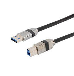 L-com坚固耐用的USB 3.0线缆,适合恶劣...
