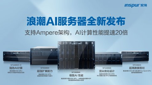 浪潮推出全新5款AI服务器,可应对多种人工智能计...