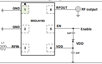 GPS低噪声放大器MXDLN16G的数据手册免费下载