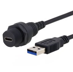L-com防水USB 3.0线缆组件,为恶劣环境...