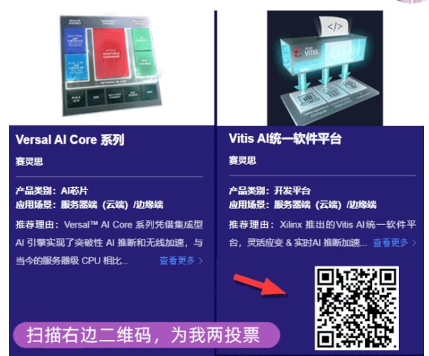 2020 人工智能卓越创新奖,请为Xilinx打call