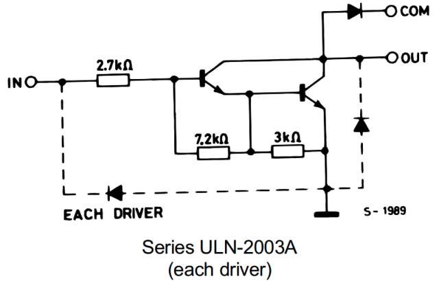 电机驱动Motor drive采用什么接法类型组成？