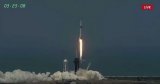 SpaceX首次利用載人龍飛船把兩位宇航員送入地...