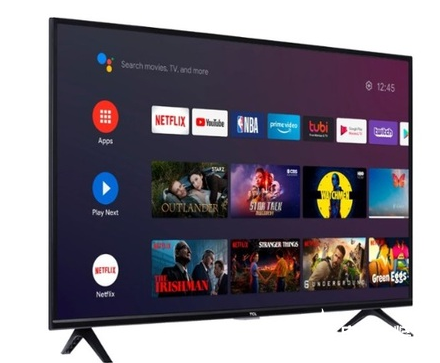 TCL销售Android TV驱动的电视机,为市场提供第三种选择