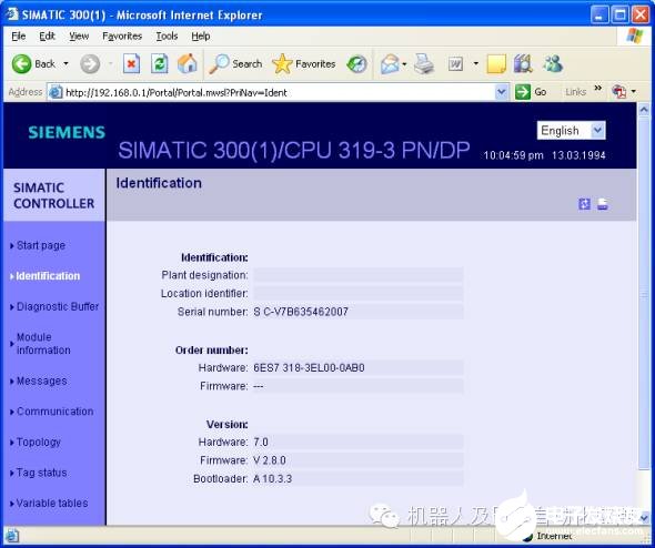 PROFINET IO WEB服務(wù)器的詳細(xì)入門操作步驟