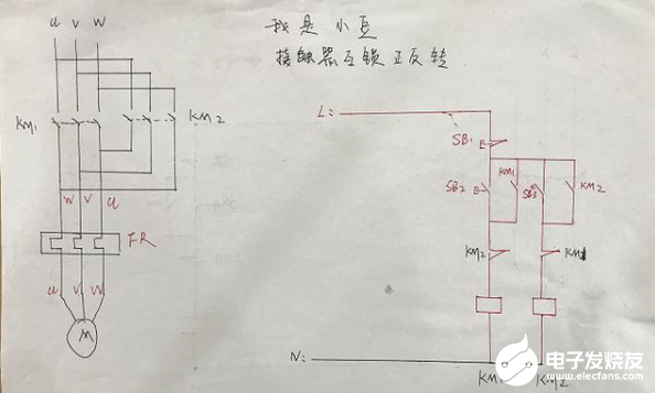 四張電路圖教你如何控制接觸器