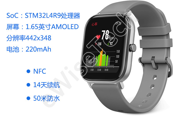 拆解华米Amazfit GTS成本揭秘:国产元器...