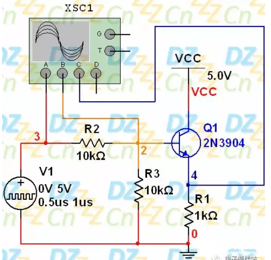 三極管中的開關電路分析