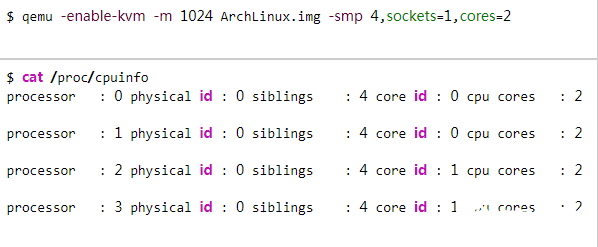 Linux：QEMU的CPU配置