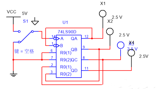 译码器：做一个简单的六进制技术电路