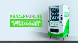 Razer正在新加坡部署免费口罩自动贩卖机
