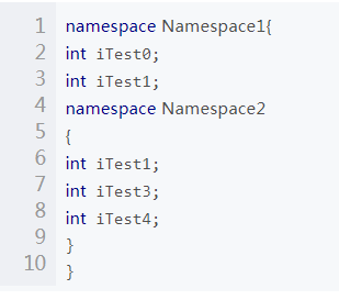 一文了解C++的命名空間