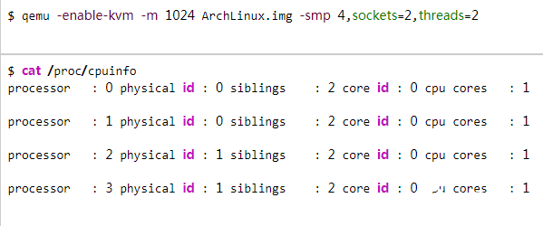 Linux：QEMU的CPU配置