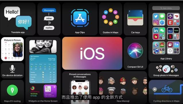 苹果WWDC:ios 14全新设计,逐渐靠近安卓...