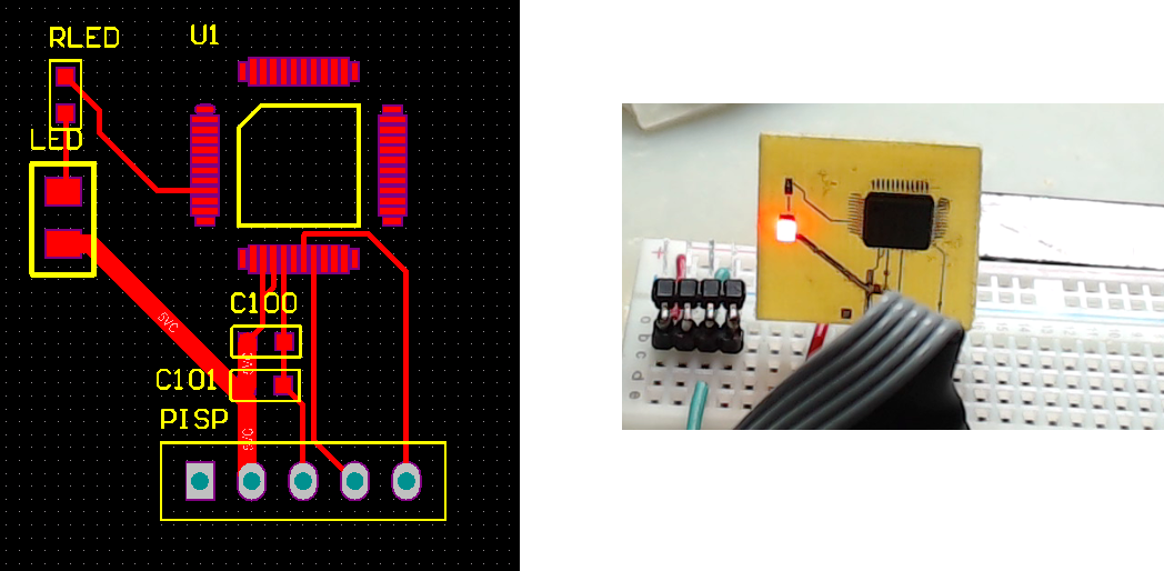 PCB板上电后的运行情况