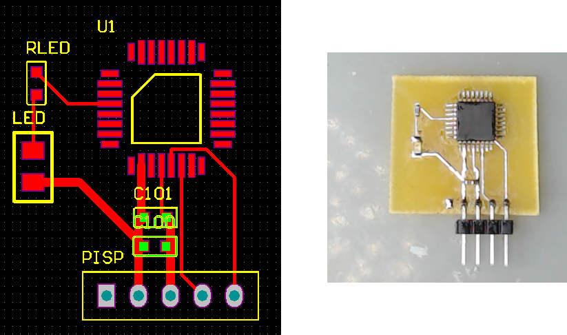 PCB板上电后的运行情况