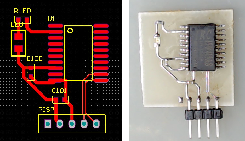 PCB板上电后的运行情况