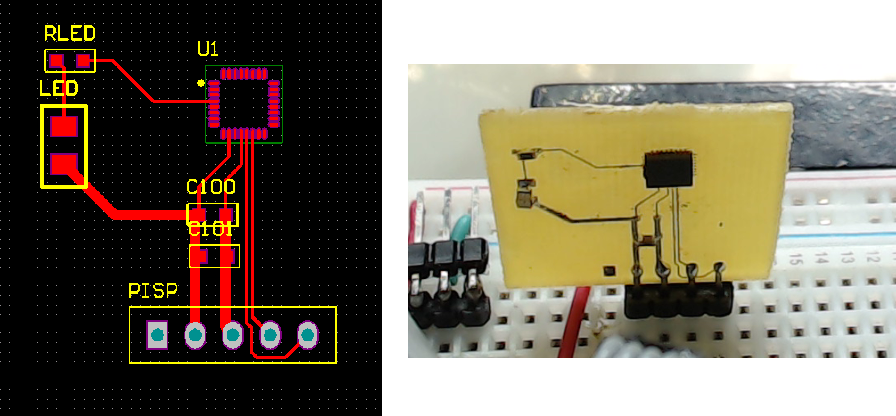 PCB板上电后的运行情况