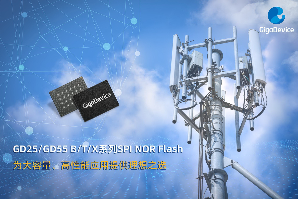 兆易創新推出國內首款2Gb大容量高性能SPI NOR Flash產品