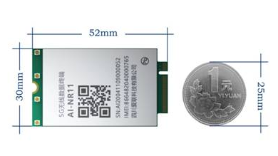 首款国产超小体积5G通信模组研发成功,有效提升上...