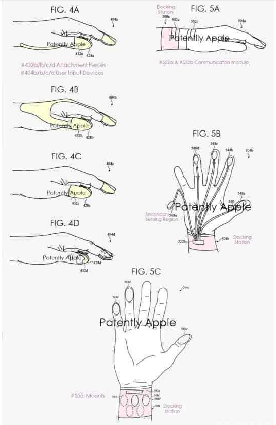 VR设备新突破:Apple申请VR手套专利