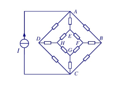 如何通过对称电路的等效变换转化回简单电路