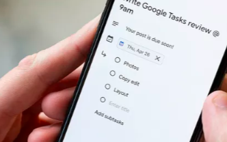Google的“任务”应用的功能类似于数字任务列表