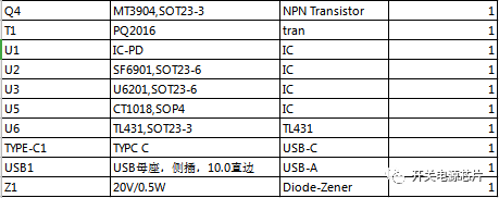 U6201电源芯片应用简图