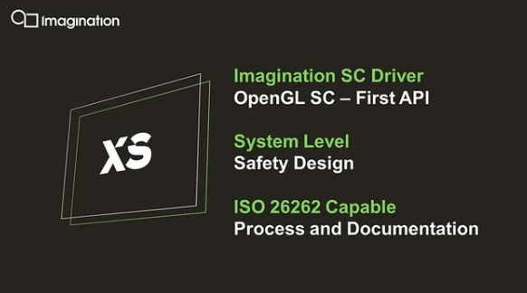 Imagination推出汽車行業最先進的XS圖形處理器(GPU)知識產權(IP)產品
