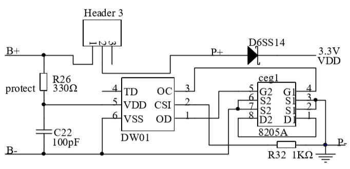 芯片内部结构如下图所示.    锂电池充电保护电路如下图所示.