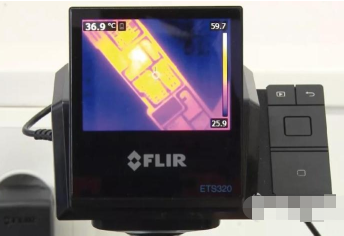 FLIR ETS320非接触式热测量系统在移动设...